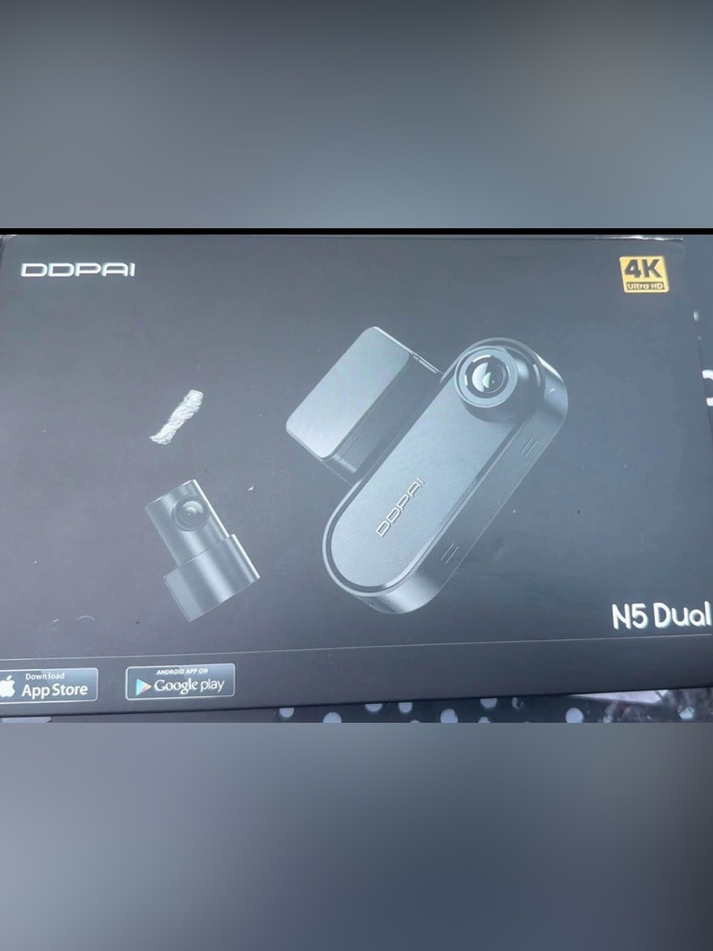 Dash Cam N5 Dual Front and Rear 4K Ultra HD Resolution Dash Camera Nightvis ADAS